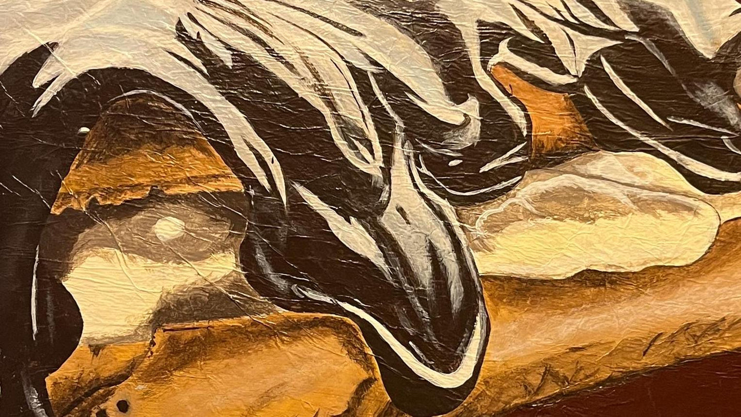 Chocolate Eclair - Original Acrylic on Canvas Painting