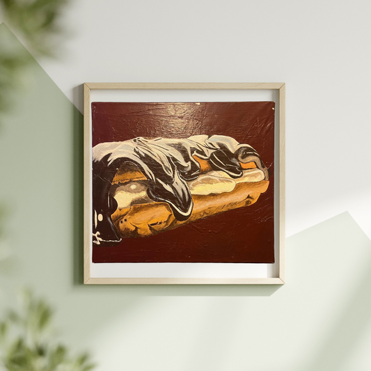 Chocolate Eclair - Original Acrylic on Canvas Painting